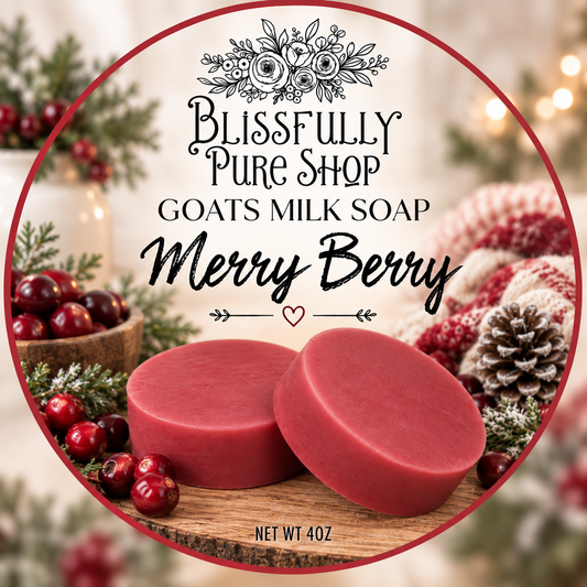 Merry Berry Goat Milk Soap