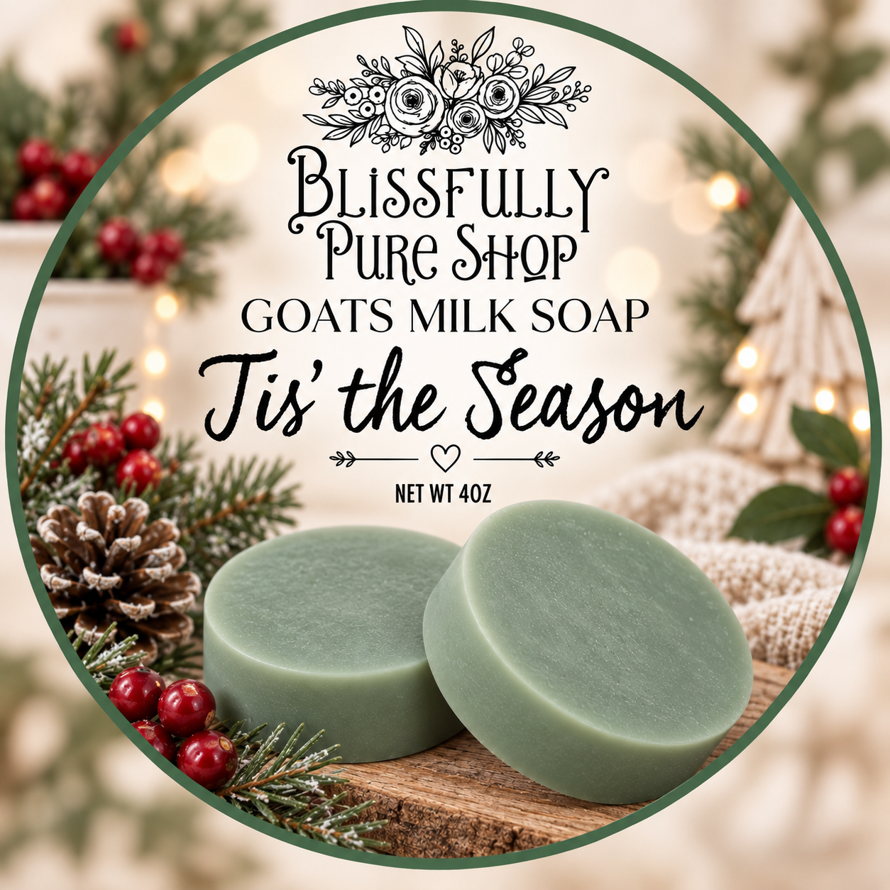 Tis' the Season Goat Milk Soap